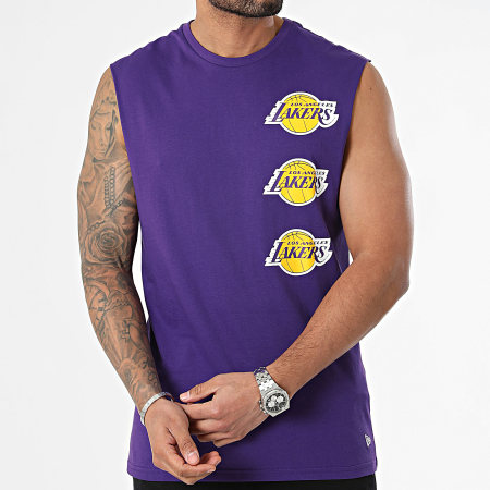 New Era - NBA Los Angeles Lakers camiseta sin mangas 60435473 Purple