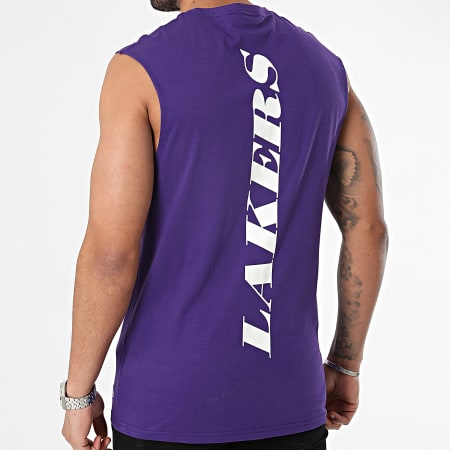 New Era - NBA Los Angeles Lakers camiseta sin mangas 60435473 Purple