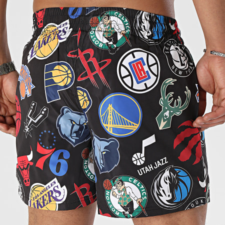 New Era - Pantaloncini da bagno NBA 60435356 Nero