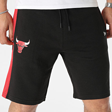 New Era - Pantaloncini da jogging dei Chicago Bulls 60435477 Nero