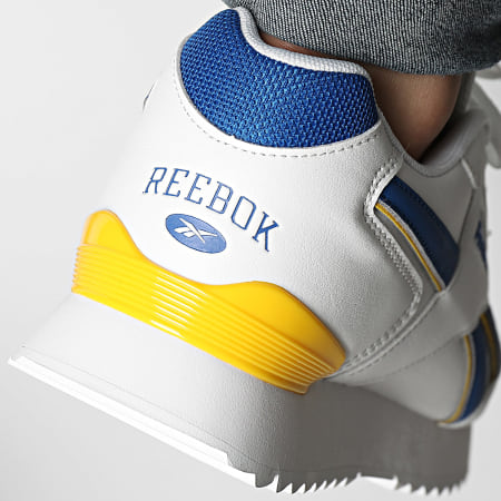Reebok - Scarpe da ginnastica Glide Ripple Clip 100074159 Footwear White Vector Blue