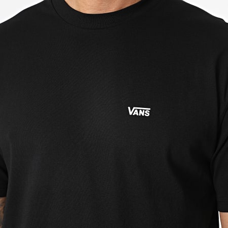 Vans - Logotipo pecho izquierdo Camiseta A3CZE Negro