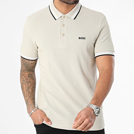 BOSS - Polo Manches Courtes Paddy 50469055 Beige