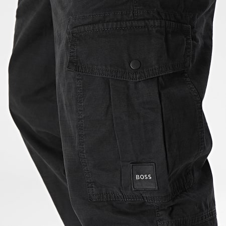 Pantaloni Cargo BOSS Uomo In Cotone Elasticizzato: Vestibilità Regolare, Grigio, 38 Cm Gamba