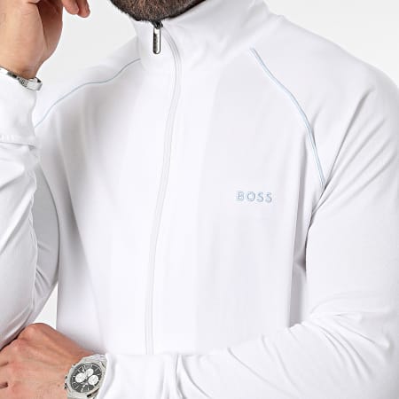 BOSS - Sweat Zippé Mix And Match 50515307 Blanc