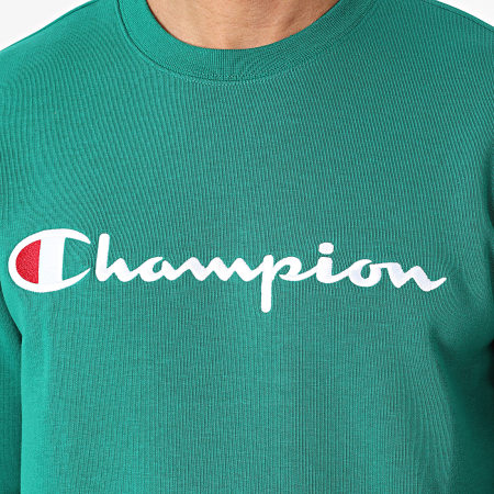 Champion - Sudadera cuello redondo 219828 Verde