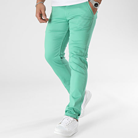 Classic Series - Pantalones chinos verdes