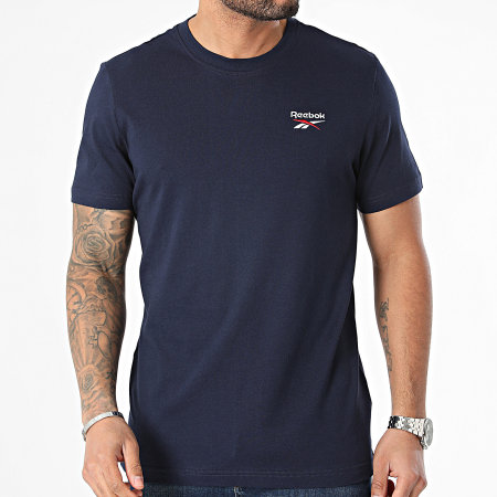 Reebok - Camiseta con logo Identity Small 100059647 Azul marino