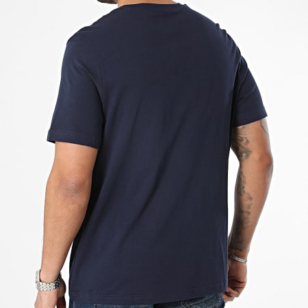 Reebok - Tee Shirt Big Stacked Logo 100071176 Blu navy