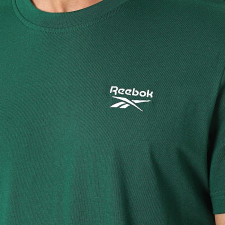 Reebok - Maglietta Identity Small Logo 100076436 Verde scuro