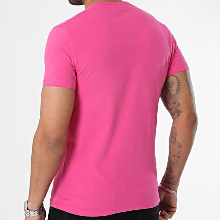 Superdry - Tee Shirt Essential Logo Embroidery M1011245A Fuchsia