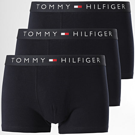 Tommy Hilfiger - Lot De 3 Boxers Trunk 3180 Bleu Marine