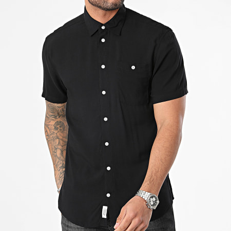 Blend - Camisa de manga corta 20716363 Negro