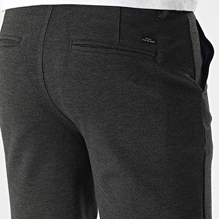 Blend - Short Chino 20716597 Gris Anthracite Chiné
