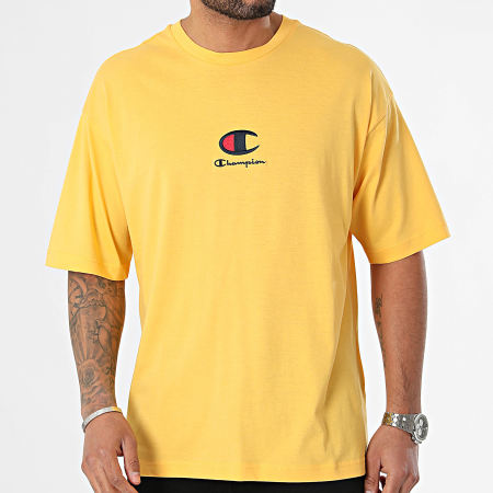 Champion - Camiseta cuello redondo 219847 Amarillo