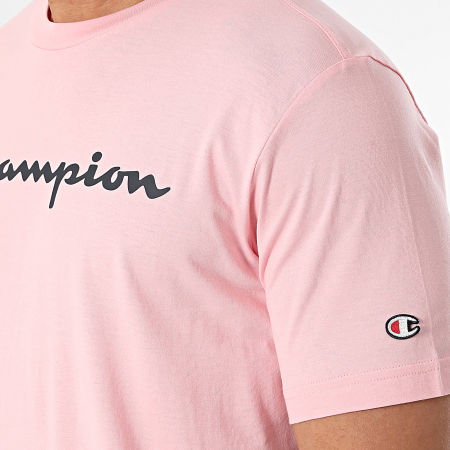 Champion - Tee Shirt Col Rond 219831 Rose