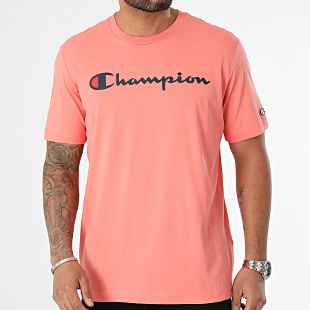Champion - Tee Shirt Col Rond 219831 Corail