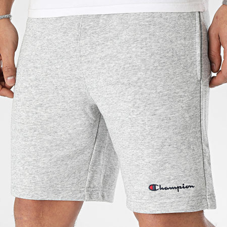 Champion - Pantalones cortos de jogging 219906 Gris jaspeado