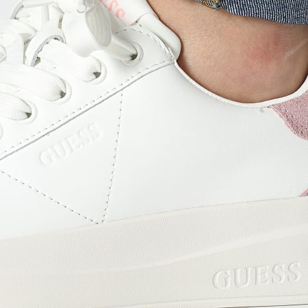 Guess - Sneakers Mujer FLJELBLEA12 Blanco Rosa