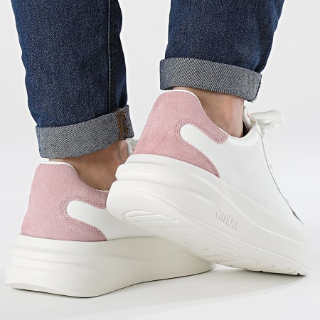 Guess - Sneakers donna FLJELBLEA12 Bianco Rosa