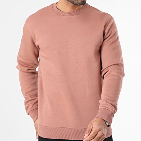 Only And Sons - Sweat Crewneck Ceres Rose Foncé
