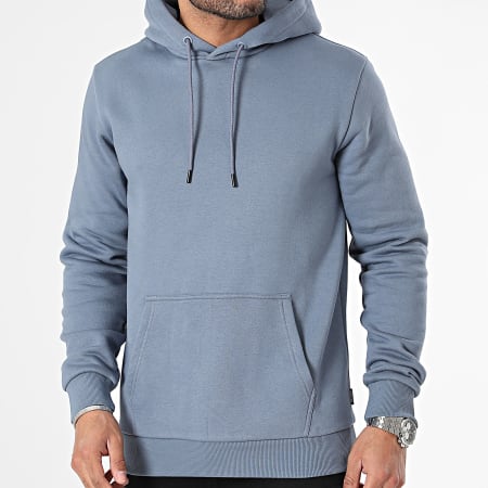 Only And Sons - Sweat Capuche Ceres Bleu