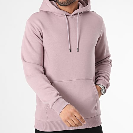 Only And Sons - Sweat Capuche Ceres Mauve
