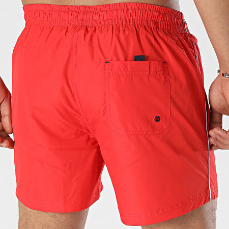 Pepe Jeans - Shorts de baño con logo PMB10393 Rojo