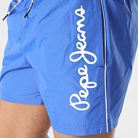 Pepe Jeans - Pantaloncini da bagno con logo PMB10393 Blu royal