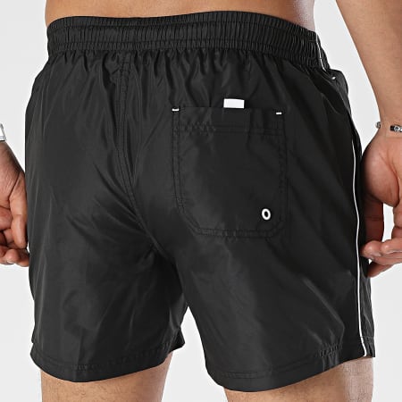 Pepe Jeans - Shorts de baño con logo PMB10393 Negro