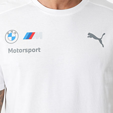 Puma - Tee Shirt BMW Motorsport 701219209 Blanc
