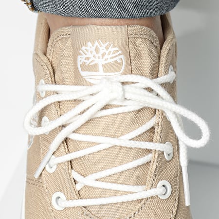 Timberland - Baskets Mylo Bay Low Lace A661N Light Beige Canvas