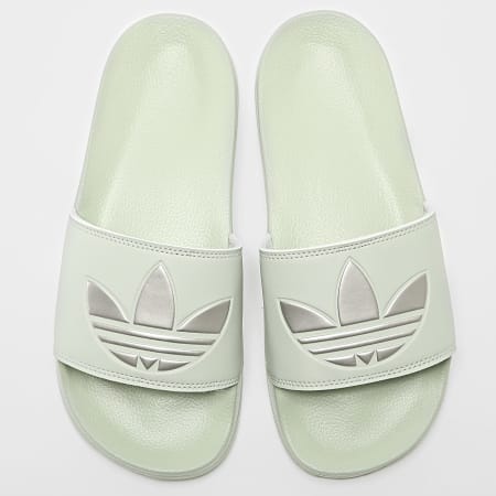 Adidas Originals - Zapatillas Adilette Lite IE2991 Verde Plata