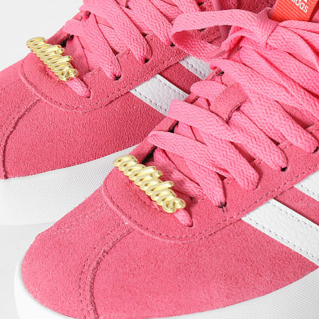 Adidas Performance - VL Court 3.0 Zapatillas Mujer Rosa Fusión Calzado Blanco Rojo Brillante