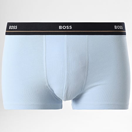 BOSS - Confezione da 5 boxer essenziali 50514909 blu nero