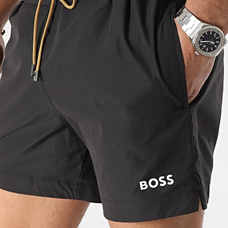 BOSS - Shorts de baño Isle 50469324 Negro