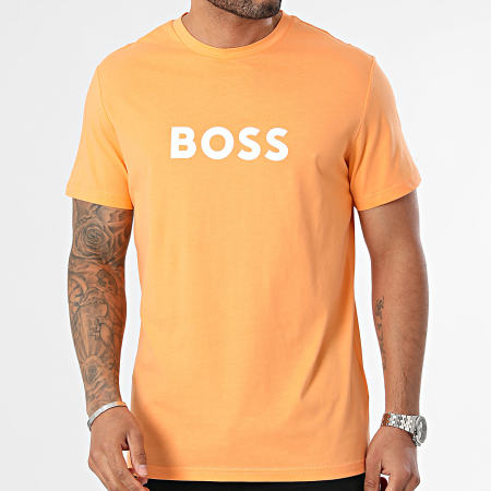 BOSS - Camiseta RN 50503276 Naranja
