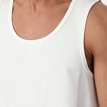 Frilivin - Camiseta de tirantes blanca