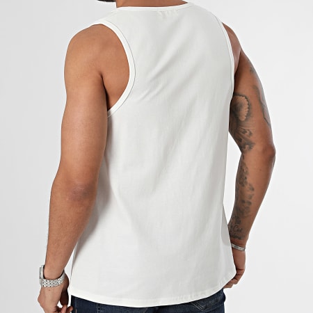 Frilivin - Camiseta de tirantes blanca