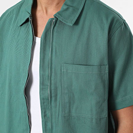 Frilivin - Set di maglietta a maniche corte e pantaloncini da jogging verde