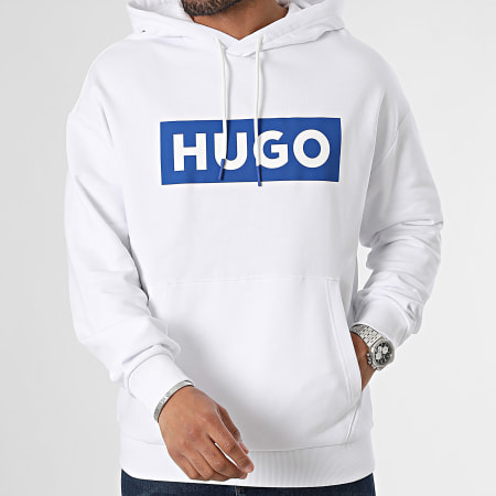Hugo Blue - Sweat Capuche Nalves 50522370 Blanc