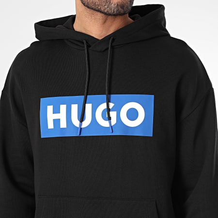 Hugo Blue - Sudadera con capucha Nalves 50522370 Negro