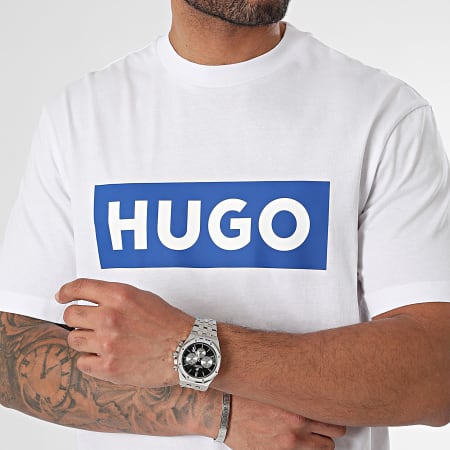 Hugo Blue - Maglietta Nico 50522376 Bianco
