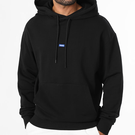 Hugo Blue - Sweat Capuche Nalonso 50522374 Noir