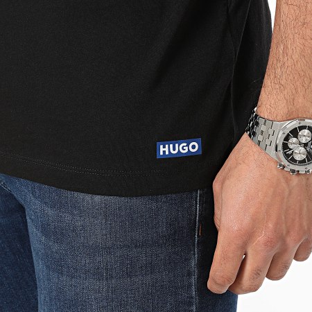 Hugo Blue - Lot De 2 Tee Shirts Naolo 50522383 Noir