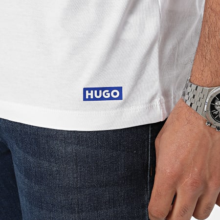 Hugo Blue - Lot De 2 Tee Shirts Naolo 50522383 Blanc Noir