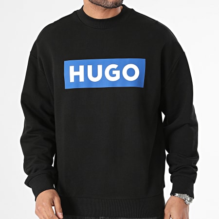 Hugo Blue - Felpa girocollo Niero 50522375 Nero