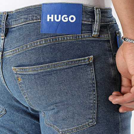 Hugo Blue - Zane Skinny Jeans 50511421 Azul Denim