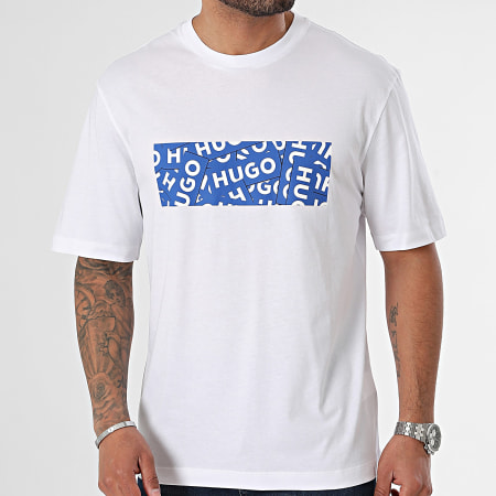 Hugo Blue - Maglietta Nalayo 50515203 Bianco