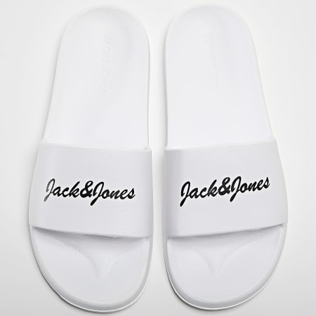 Jack And Jones - Jerry Moulded Logo Slider Blanco